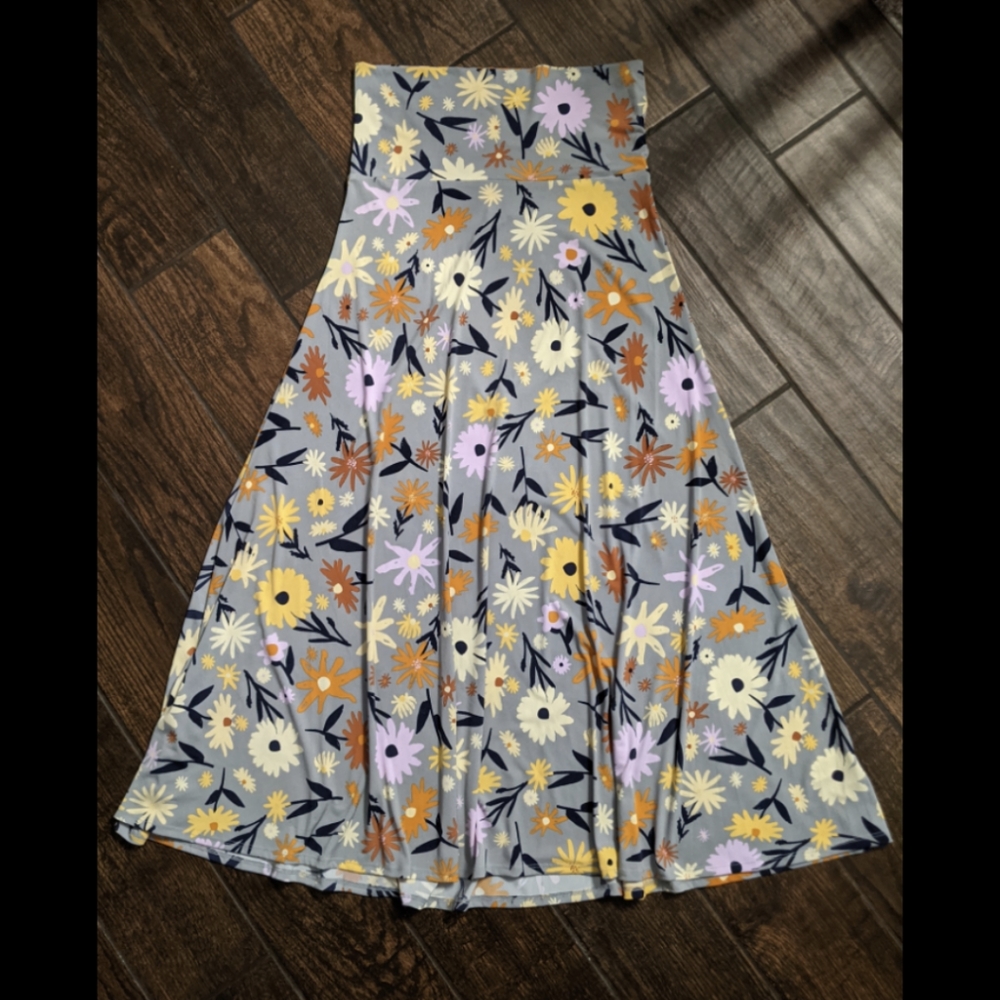 LuLaRoe Floral Maxi Skirt